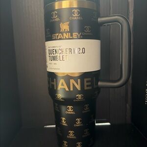Stanley Black and Gold Tumbler